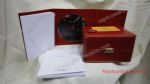 Copy Cartier Red Leather Watch Box set with disk & deluxe papers